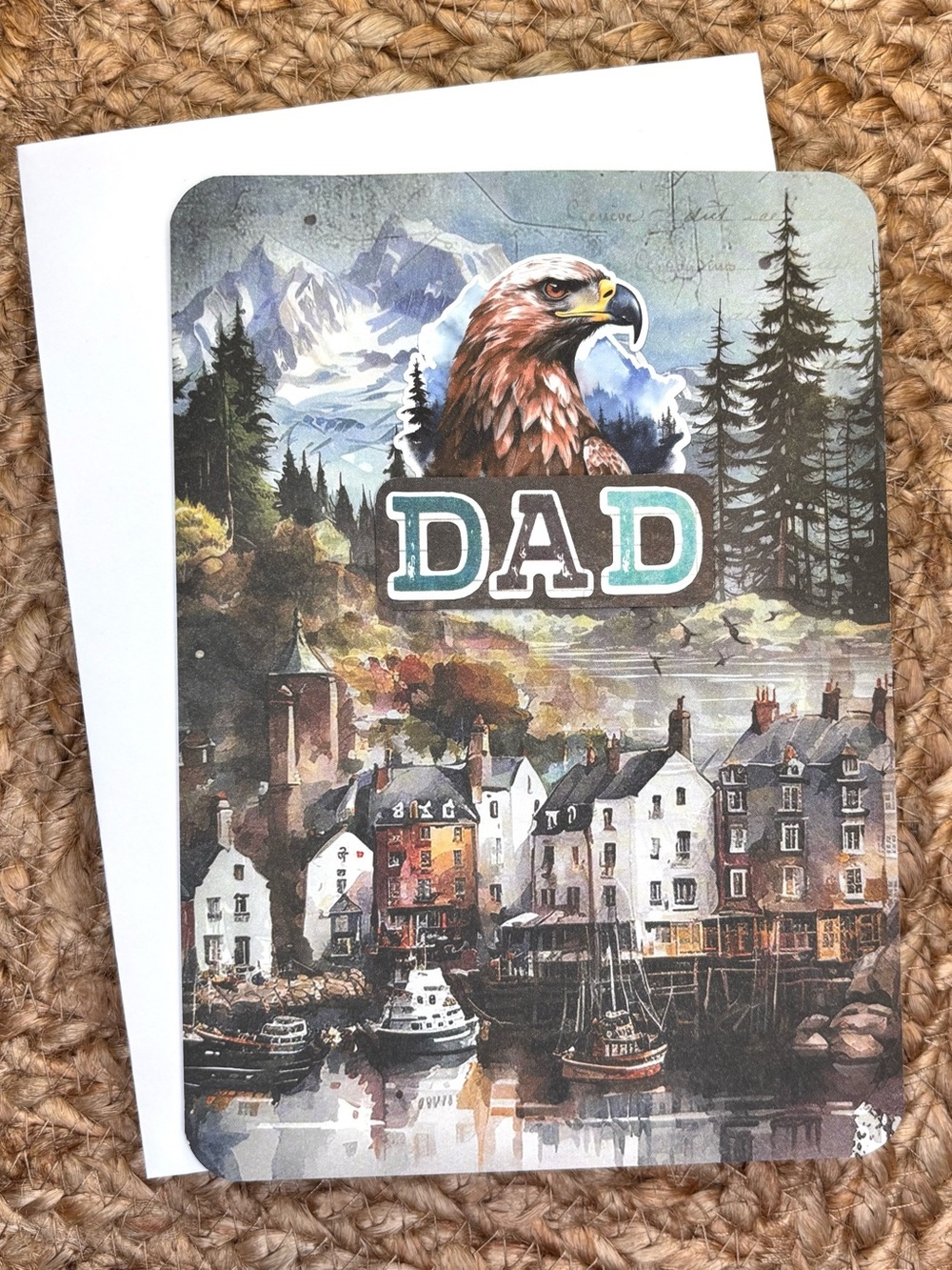 Handmade Greeting Card for Dad
